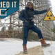 Me standing next to the Duga radar, which was one of the USSR’s early-warning ballistic missile systems (Terrell Jermaine Starr/The Root); photo illustration by GMG